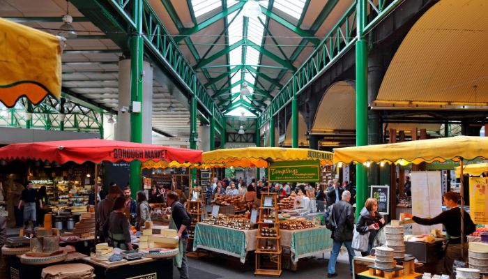 Borough Market: London, UK